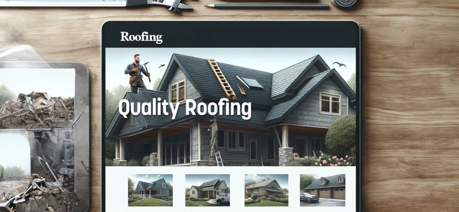 Roofing Website Design Development Bay Area California